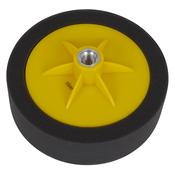 Sealey PTC/CH/M14-P 150 x 50mm Buffing &amp; Polishing Foam Head M14 x 2mm - Black/Soft image