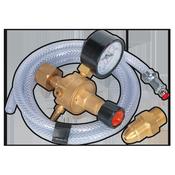 Sealey REG/KIT/MO MIG Gas Regulator Kit 1 Gauge Regulator Industrial image