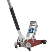 Sealey RJA1550 Premier Low Profile Aluminium Trolley Jack with Rocket Lift 1.5 Tonne image