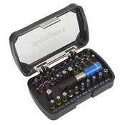 Sealey S01035 Power Tool Bit Set 32pc Colour-Coded S2 image