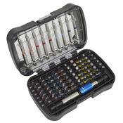 Sealey S01038 Power Tool Bit Set 71pc Colour-Coded S2 image