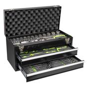 Sealey S01055 Siegen Portable Tool Chest 2 Drawer with Tool Kit 90pc image