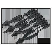 Sealey S01064 Circlip Pliers Set 10pc Internal/External image