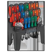 Sealey S01090 Screwdriver, Hex Key &amp; Bit Set 44pc image