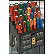Sealey S01153 Hammer-Thru Screwdriver, Bit &amp; Nut Driver Set 61pc image