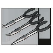 Sealey S0433 Needle Nose Pliers Set 3pc 275mm image