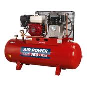 Sealey SA1565 Air Compressor 150L Belt Drive Petrol Engine 6.5hp image