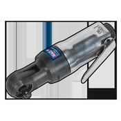 Sealey SA230 Air Ratchet Wrench 1/4"Sq Drive Super Stubby image