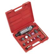 Sealey SA67 Air Die Grinder Kit 16pc image
