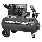 Sealey SAC3153B Premier 150L Belt Drive Air Compressor with Front Control Panel 3hp image