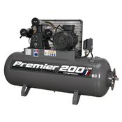 Sealey SAC32055B Air Compressor 200L Belt Drive 5.5hp 3ph image