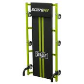 Sealey SCR75HV 36" Deluxe American-Style Creeper with Steel Frame &amp; 6 Wheels - Green image