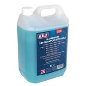 Sealey SCS006 Car Shampoo Premium with Wax 5L image