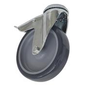Sealey SCW2100SBL Castor Wheel Bolt Hole Swivel with Total Lock Ø100mm image