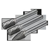 Sealey SDBK3 Tungsten Carbide Rotary Burr Set 3pc image