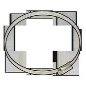 Sealey SHC7 Hose Clip Zinc Plated 140-160mm Pack of 10 image