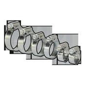 Sealey SHCS1 Hose Clip Assortment 30pc Ø8-29mm Zinc Plated image