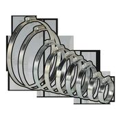 Sealey SHCS2 Hose Clip Assortment 26pc Ã˜44-160mm Zinc Plated image