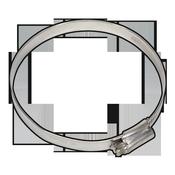 Sealey SHCSS4X Hose Clip Stainless Steel Ø90-110mm Pack of 5 image