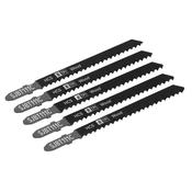 Sealey SJBT111C Jigsaw Blade General Wood 100mm 8tpi - Pack of 5 image