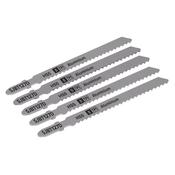 Sealey SJBT127D Jigsaw Blade Aluminium 100mm 8tpi - Pack of 5 image