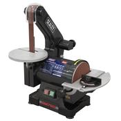 Sealey SM750 Belt/Disc Sander 25 x 762mm/Ø125mm 250W/230V image