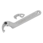 Sealey SMC2S Adjustable C Spanner - Hook &amp; Pin Wrench Set 3pc 19-51mm image