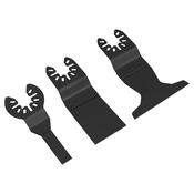 Sealey SMTC3 Multi-Tool Universal Cutting Blade Set 3pc image