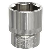 Sealey SP1227 WallDrive® Socket 27mm 1/2"Sq Drive Fully Polished image
