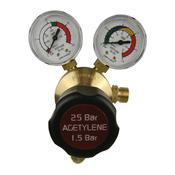 Parweld E700121 25 Bar Single Stage Gauge Acetylene Regulator image