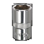 Sealey SP3812 WallDrive® Socket 12mm 3/8"Sq Drive Fully Polished image