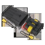 Sealey SSC4MF Superseal Male &amp; Female Connector 4-Way image