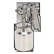 Sealey SSG2 Spray Gun Suction Feed General Purpose 1.5mm Set-Up image