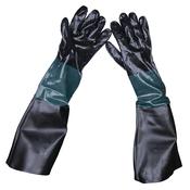 Sealey SSP41 Shot Blasting Gauntlets 585mm Cuffed Pair image