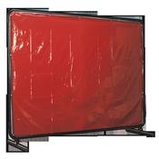 Sealey SSP993 Workshop Welding Curtain to BS EN 1598 &amp; Frame 2.4 x 1.75m image