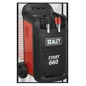 Sealey START660 Starter/Charger 660/100Amp 12/24V 230V image