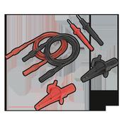 Sealey TATL Automotive Test Lead &amp; Crocodile Clip Set 6pc image