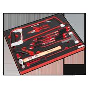 Sealey TBTP06UK Tool Tray with Hacksaw, Hammers &amp; Punches 13pc image