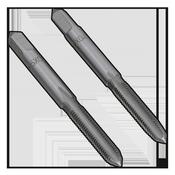 Sealey TSM5 Tap Set 2pc (Taper &amp; Plug) M5 x 0.8mm image