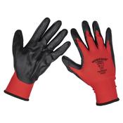 Sealey TSP125XL/6 Flexi Grip Nitrile Palm Gloves (X-Large) - Pack of 6 Pairs image