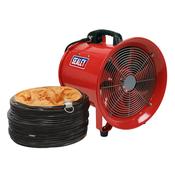 Sealey VEN300 Portable Ventilator Ã˜300mm with 5m Ducting image