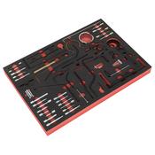 Sealey VS5300MK Diesel &amp; Petrol Master Timing Tool Kit 48pc - for PSA - Belt/Chain Drive