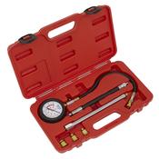 Sealey VSE300D Petrol Engine Compression Tester Deluxe Kit 6pc