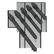 Sealey VSE3152 Diesel Compression Adaptor Kit - Ford, Mazda, PSA