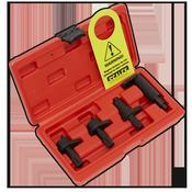 Sealey VSE5921 Petrol Engine Timing Tool Kit - for VAG 1.2 3-Cylinder (6v/12v) - Chain Drive