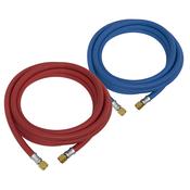 Sealey WH10 Oxyacetylene Welding Hose Set 10m image