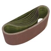 Sealey WSB61120 Sanding Belt 100 x 610mm 120Grit - Pack of 10 image