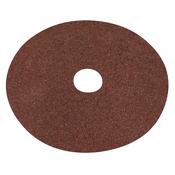 Sealey WSD524 Fibre Backed Disc Ø125mm - 24Grit Pack of 25 image
