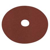 Sealey WSD560 Fibre Backed Disc Ø125mm - 60Grit Pack of 25 image