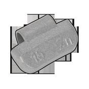 Sealey WWAH15 Wheel Weight 15g Hammer-On Plastic Coated Zinc for Alloy Wheels Pack of 100